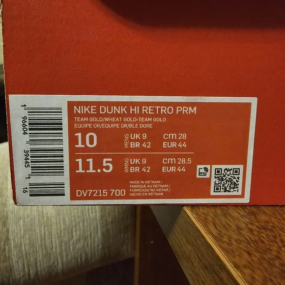 Nike Dunk High Size 10 M - Picture 4 of 6